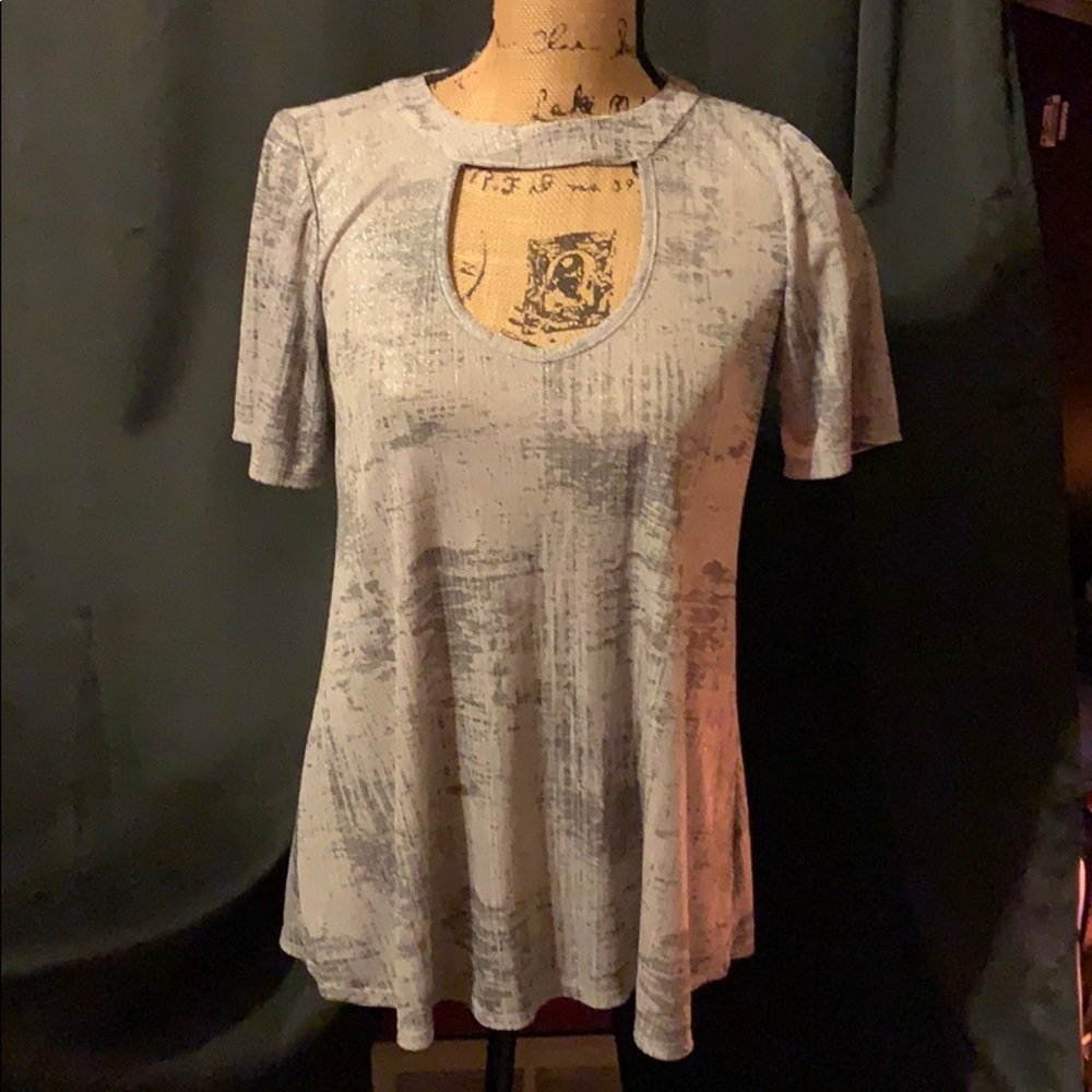 Silver Blouse